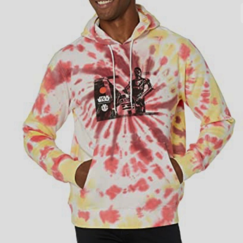 NEW Element X Star Wars Tie Dye Pullover Hoodie